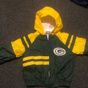 Green Bay Packers Toddler Windbreaker 3T